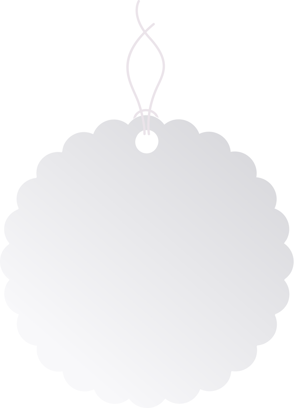 tags labels white paper empty price tag with string